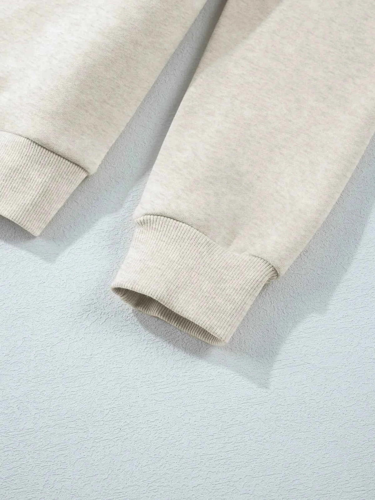 Collared Sweatshirt and High Waist Pants Active Set