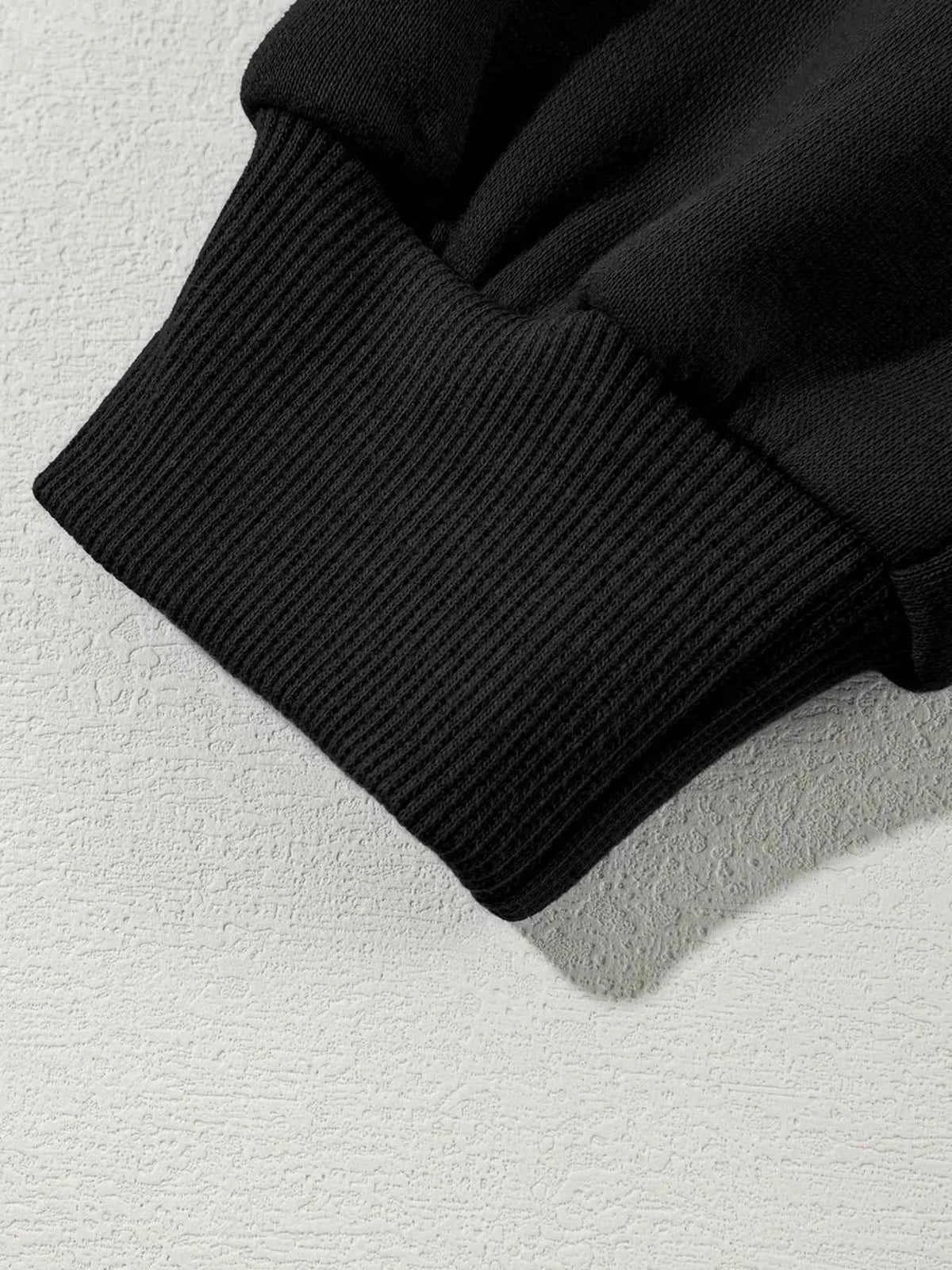 Drop Shoulder Zip Up Jacket and Drawstring Pants Active 2pcs Set