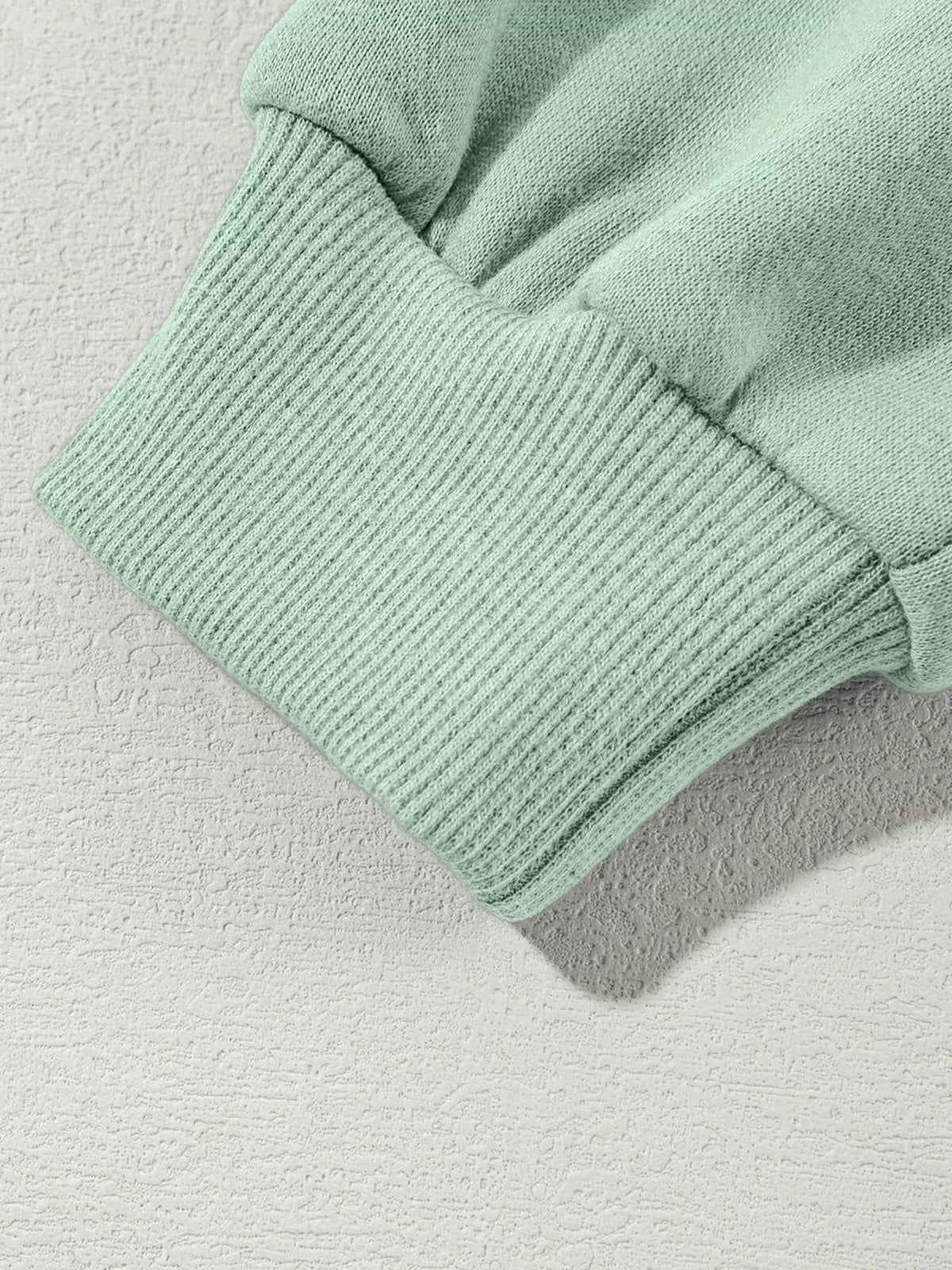 Drop Shoulder Zip Up Jacket and Drawstring Pants Active 2pcs Set