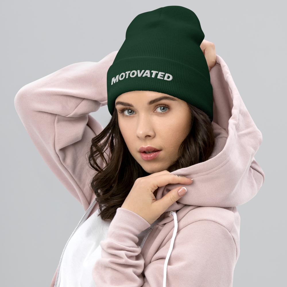 Motovated Cuffed Beanie