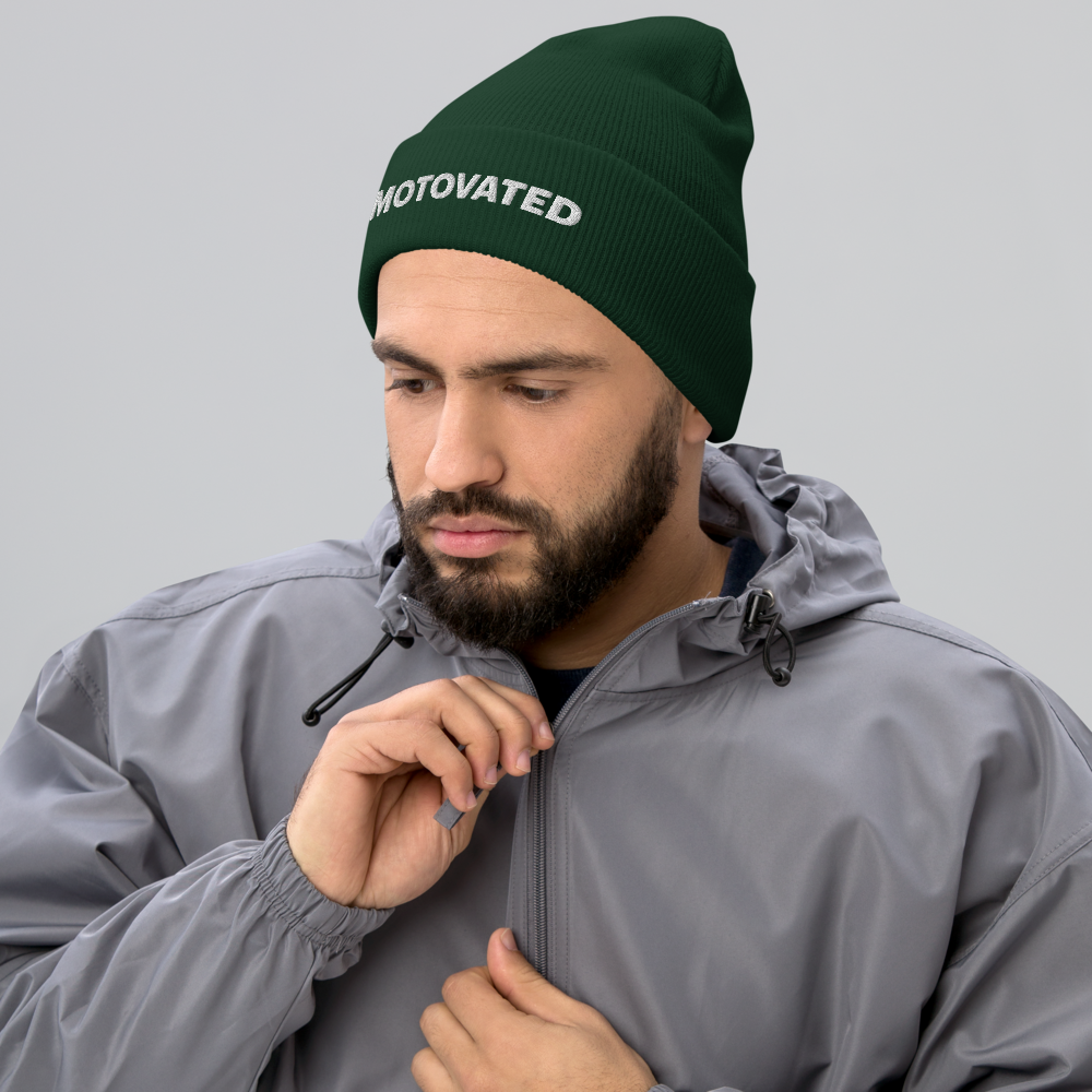Motovated Cuffed Beanie