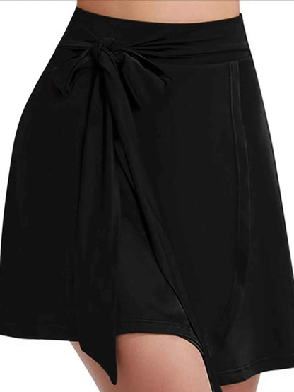 High Waist Active Skirt with Lining