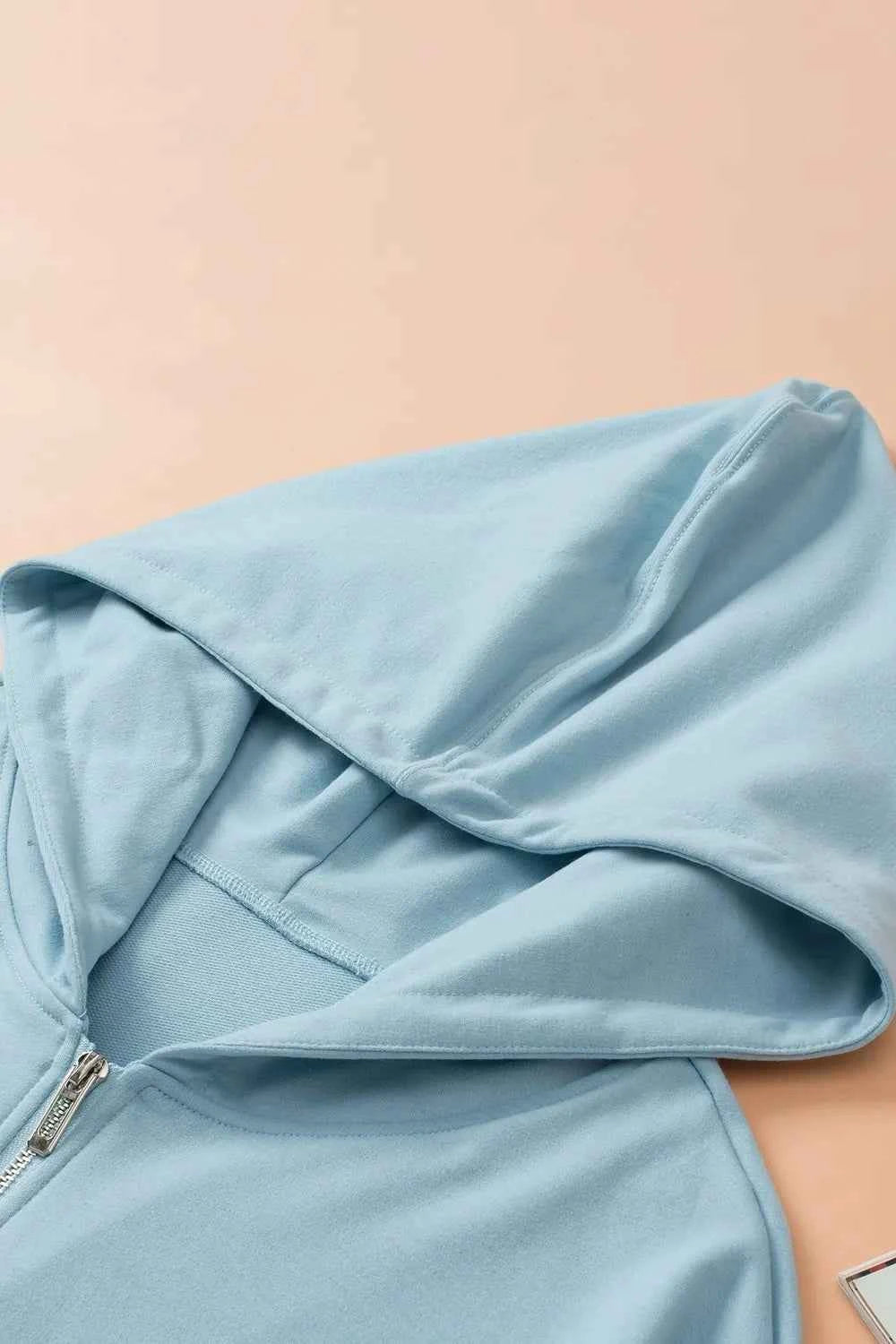 Zip-Up Hoodie and Pants Active Set